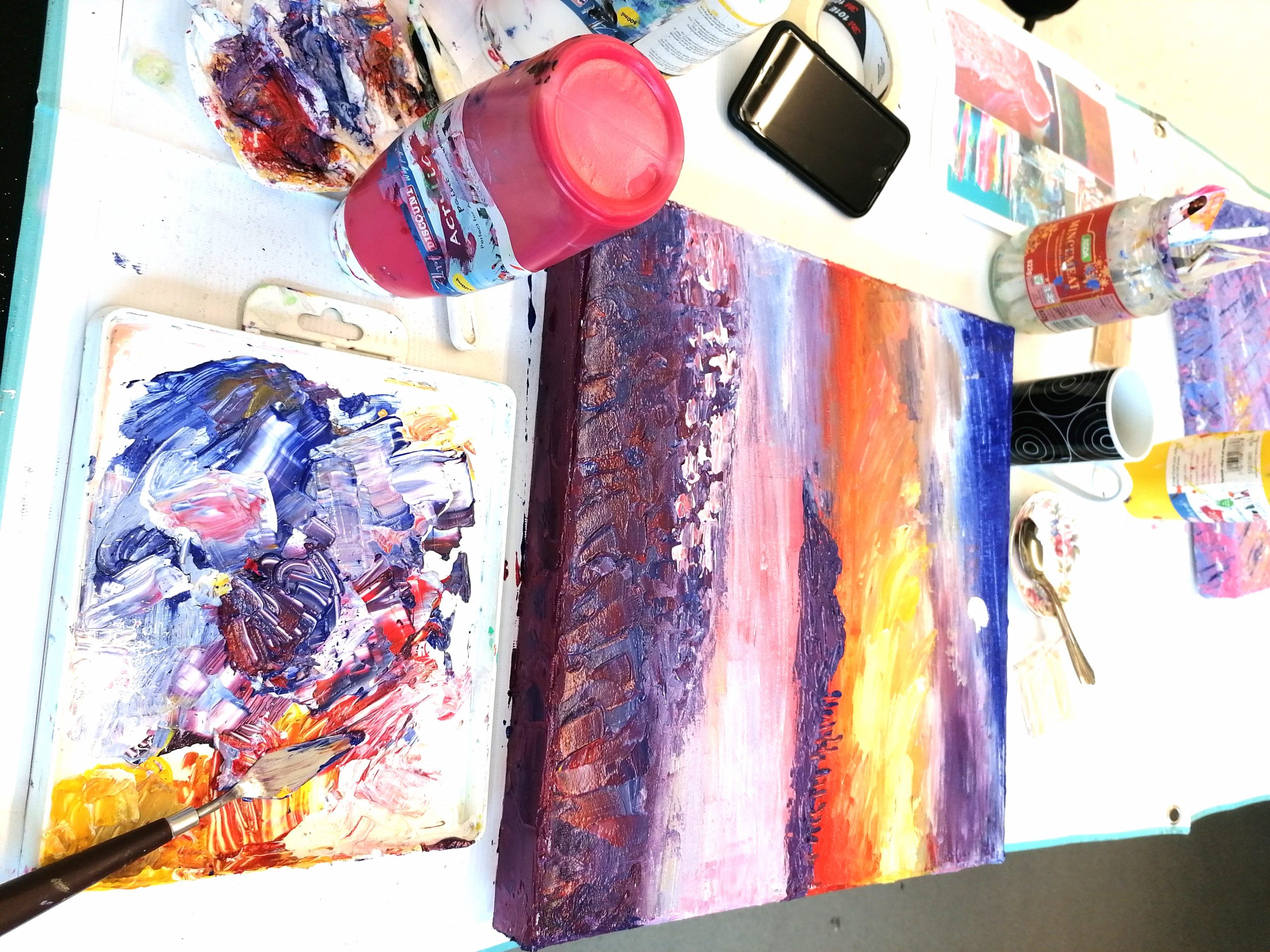 Acrylic Painting ArtyFartyRetreat